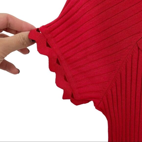 Jonathan Simkhai Knit Zig Zag Dress - Picture 6 of 11